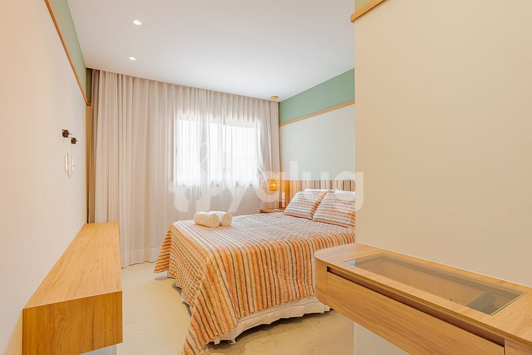 Excelente casa en la arena con 4 suites - Itacimirim
