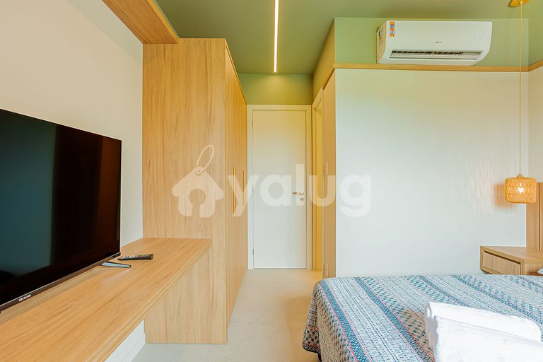 Excellent house right on the sand with 4 suites - Itacimirim