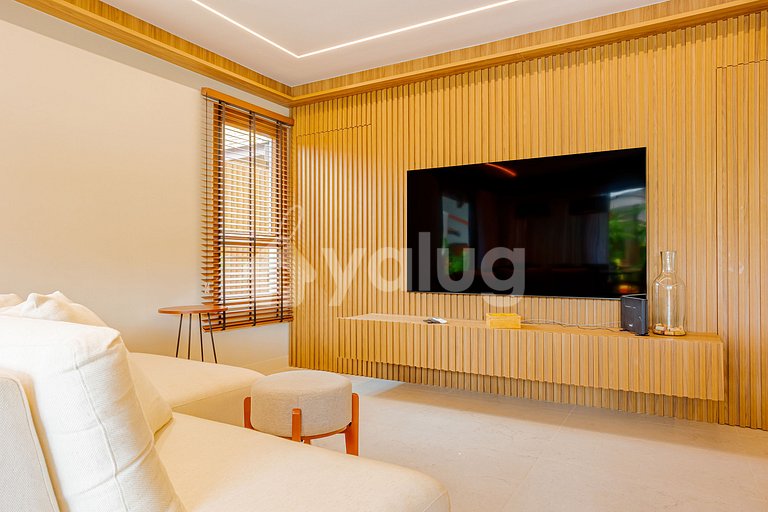 Excellent house right on the sand with 4 suites - Itacimirim