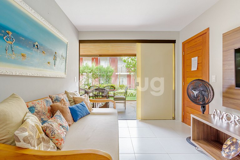 Lindo apartamento pé na areia - Itacimirim