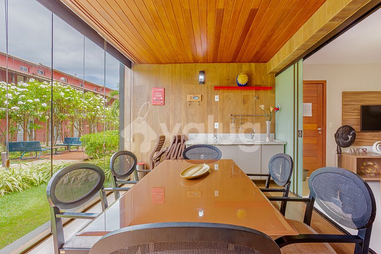 Beautiful apartment right on the sand - Itacimirim