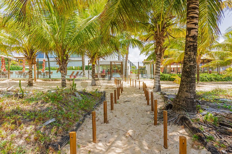 Beautiful apartment right on the sand - Itacimirim