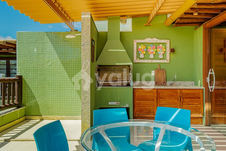 Great apt right on the sand with 3 suites - Praia do Forte