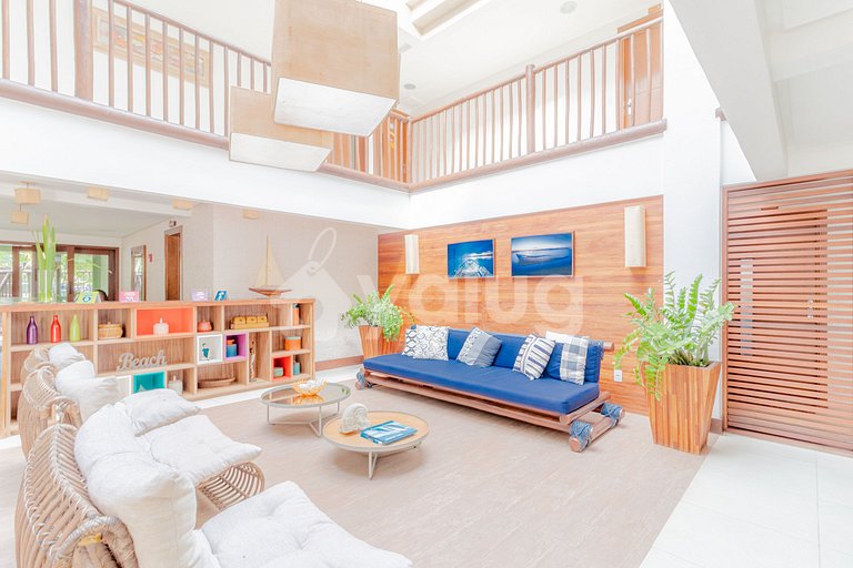 Great apt right on the sand with 3 suites - Praia do Forte