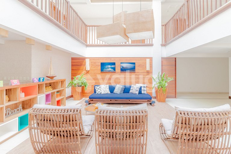 Great apt right on the sand with 3 suites - Praia do Forte