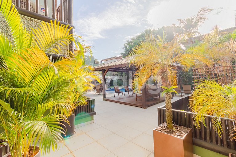 Great apt right on the sand with 3 suites - Praia do Forte