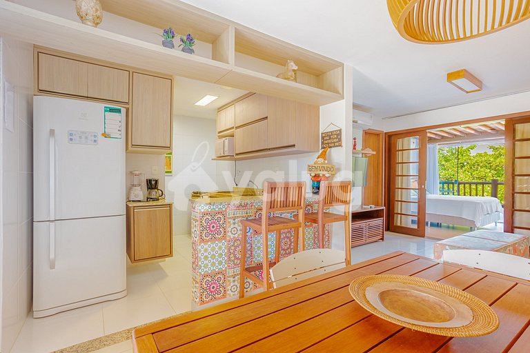 Great apt right on the sand with 3 suites - Praia do Forte