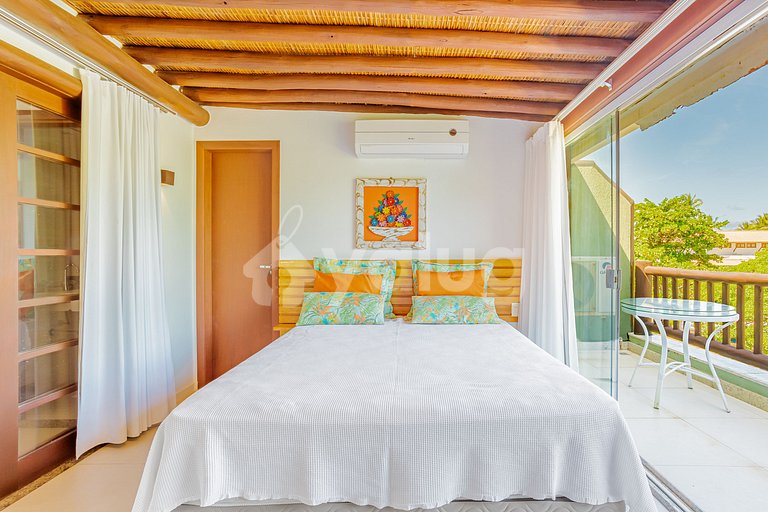 Great apt right on the sand with 3 suites - Praia do Forte