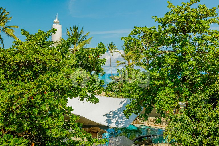 Great apt right on the sand with 3 suites - Praia do Forte