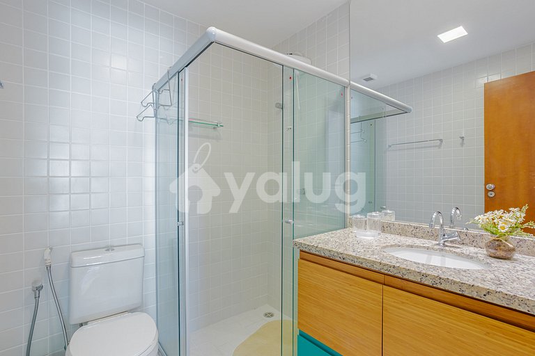 Great apt right on the sand with 3 suites - Praia do Forte