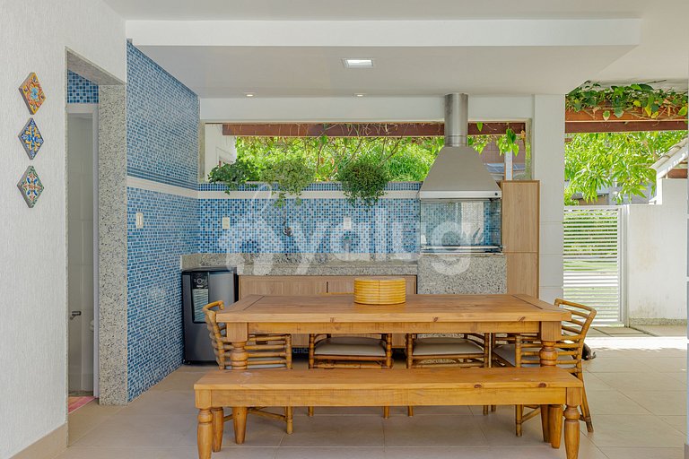 Maravillosa casa con piscina y 4 suites - Guarajuba
