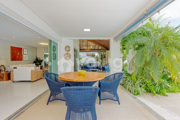 Maravillosa casa con piscina y 4 suites - Guarajuba