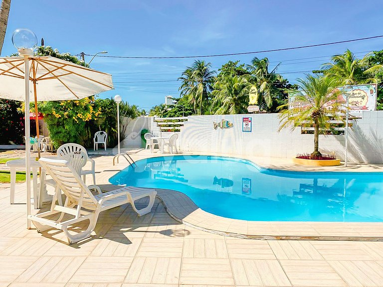 Apartamento 2/4 a 50 m de la playa - Guarajuba