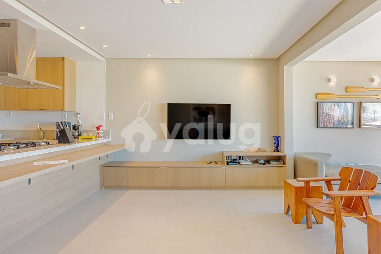 Increíble apartamento vistas al mar con 3 suites -Itacimirim