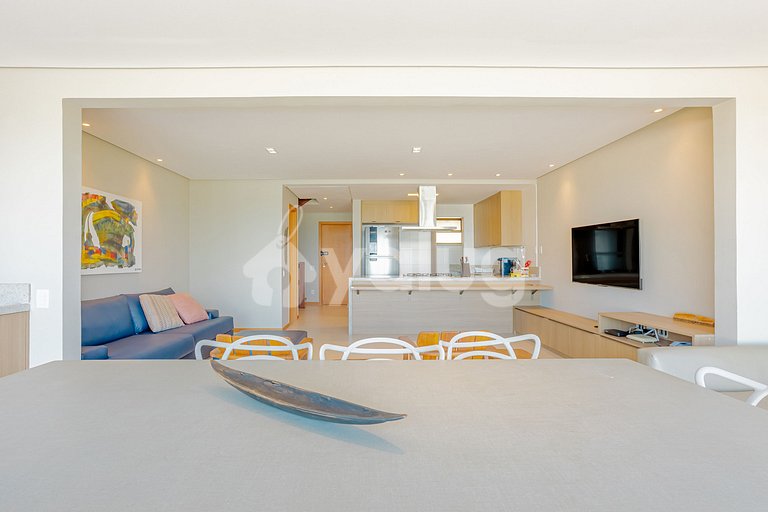 Increíble apartamento vistas al mar con 3 suites -Itacimirim