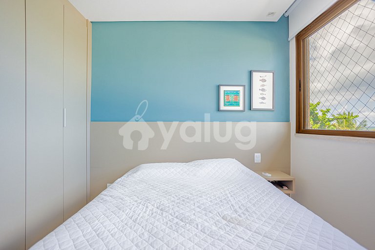 Increíble apartamento vistas al mar con 3 suites -Itacimirim