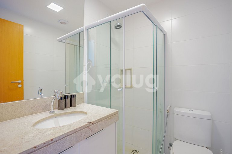Increíble apartamento vistas al mar con 3 suites -Itacimirim