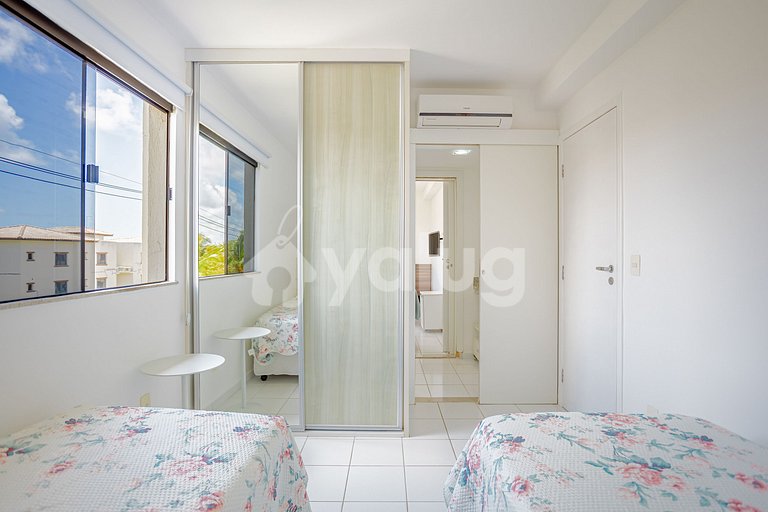Gran apartamento con 3 suites - Guarajuba