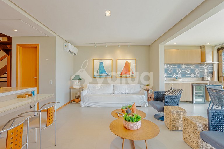 Great apartment on the beach with 3 suites - Itacimirim