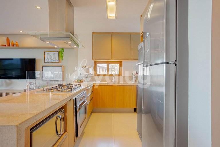 Great apartment on the beach with 3 suites - Itacimirim