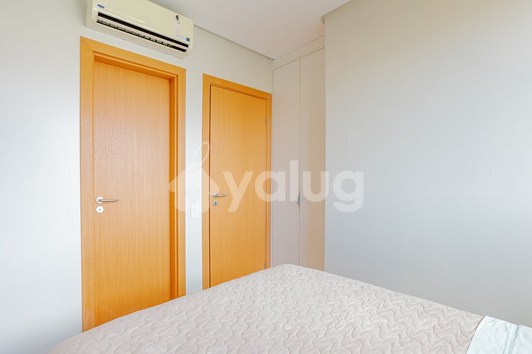 Excelente apartamento pé na areia com 3 suítes - Itacimirim