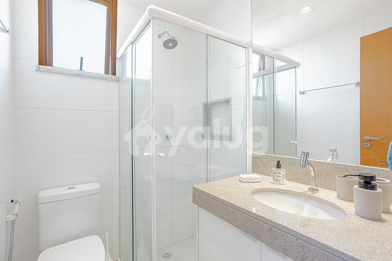 Excelente apartamento pé na areia com 3 suítes - Itacimirim