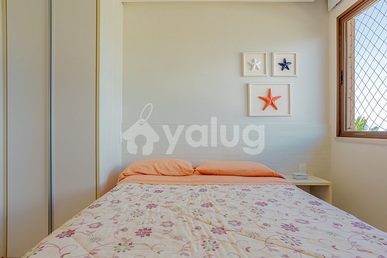 Excelente apartamento pé na areia com 3 suítes - Itacimirim