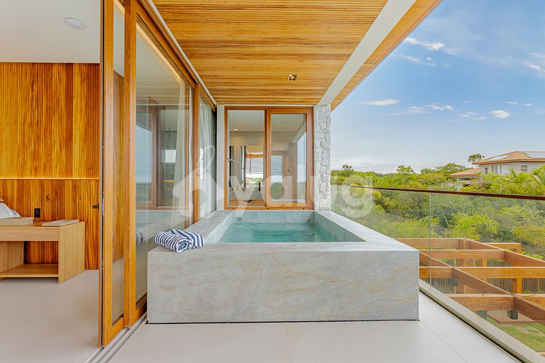 Wonderful Mansion with Pool and 7 Suites - Praia do Forte