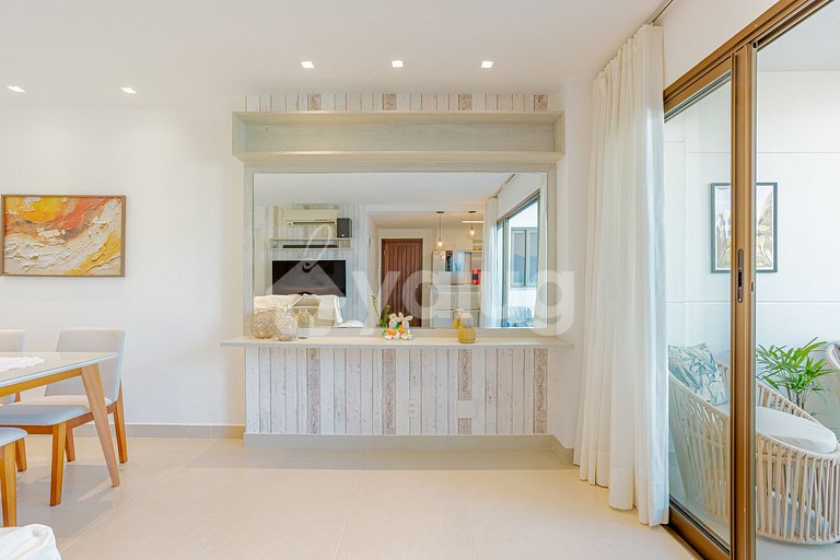 Apartamento con 1 suite a 650m de la playa