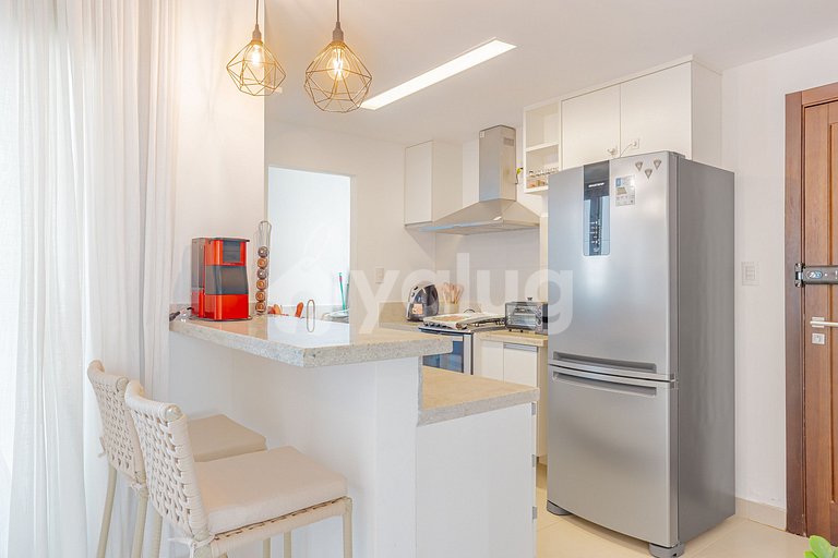 Apartamento con 1 suite a 650m de la playa