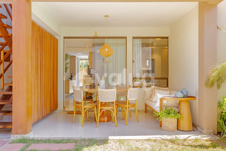 Maravilhoso apartamento com 2 suítes - Itacimirim