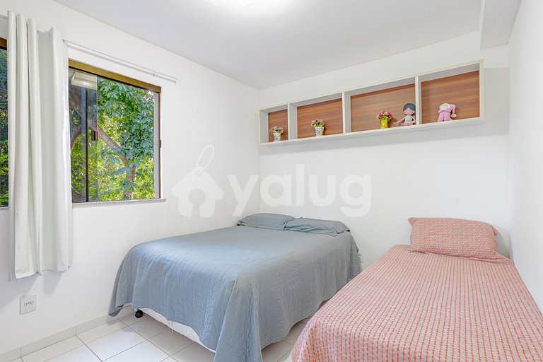Maravilloso apartamento con 3 suites - Guarajuba