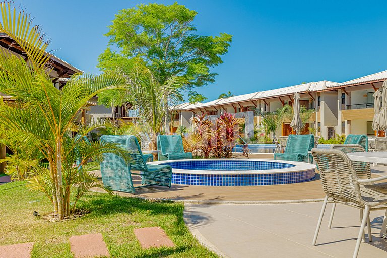 Maravilhoso apartamento com 2 suítes - Itacimirim