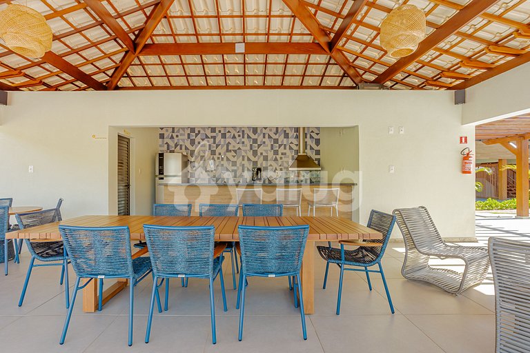 Maravilhoso apartamento com 2 suítes - Itacimirim
