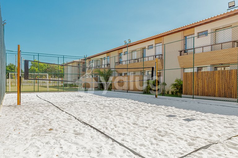 Maravilhoso apartamento com 2 suítes - Itacimirim