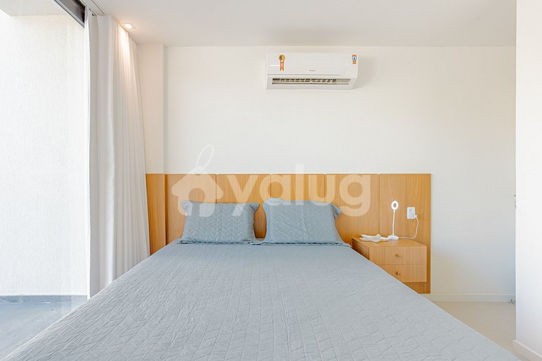 Maravilhoso Apt 3/4, Pé na Areia