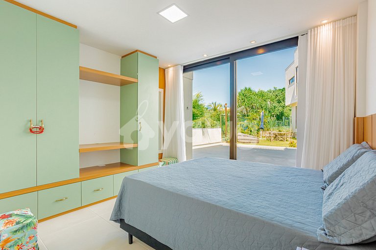 Maravilhoso Apt 3/4, Pé na Areia