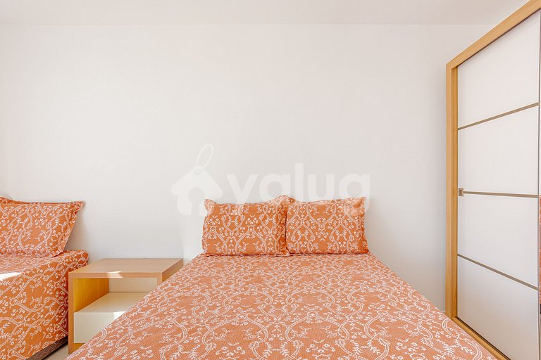 Maravilhoso Apt 3/4, Pé na Areia