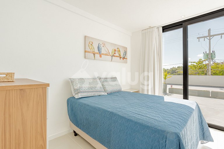 Maravilhoso Apt 3/4, Pé na Areia