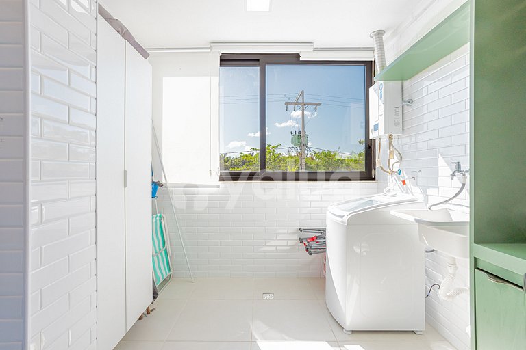 Maravilhoso Apt 3/4, Pé na Areia