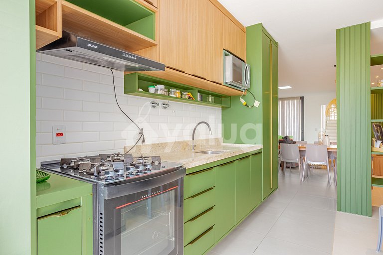 Maravilhoso Apt 3/4, Pé na Areia