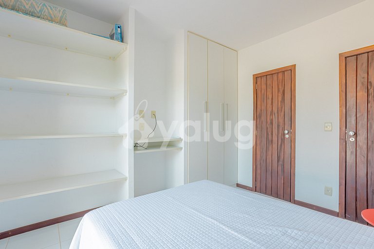 Ótimo apartamento pé na areia com 3 suítes - Itacimirim