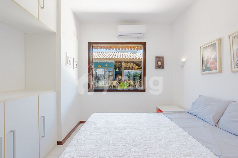 Ótimo apartamento pé na areia com 3 suítes - Itacimirim