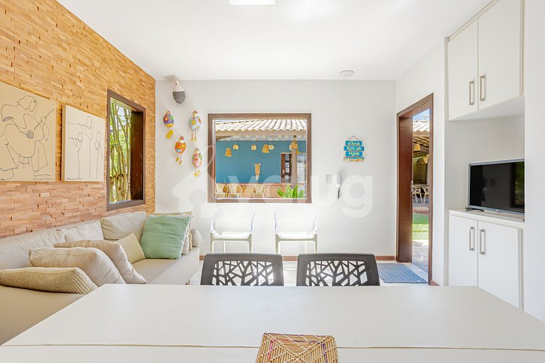 Great apartment on the beach with 3 suites - Itacimirim