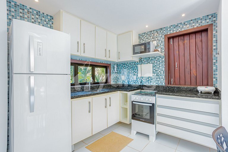 Ótimo apartamento pé na areia com 3 suítes - Itacimirim