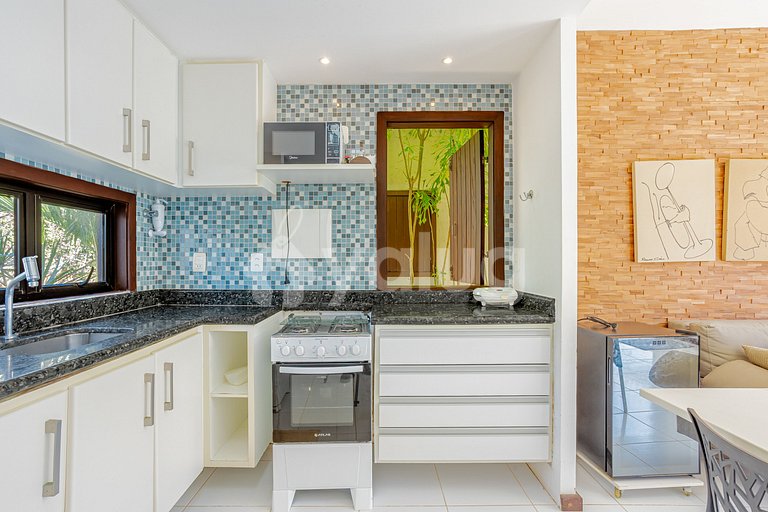 Ótimo apartamento pé na areia com 3 suítes - Itacimirim