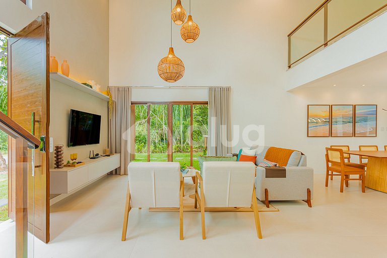 Maravillosa casa con 6 suites y piscina - Praia do Forte