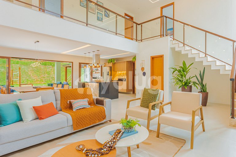 Maravilhosa Casa com 6 suítes e Piscina - Praia do Forte