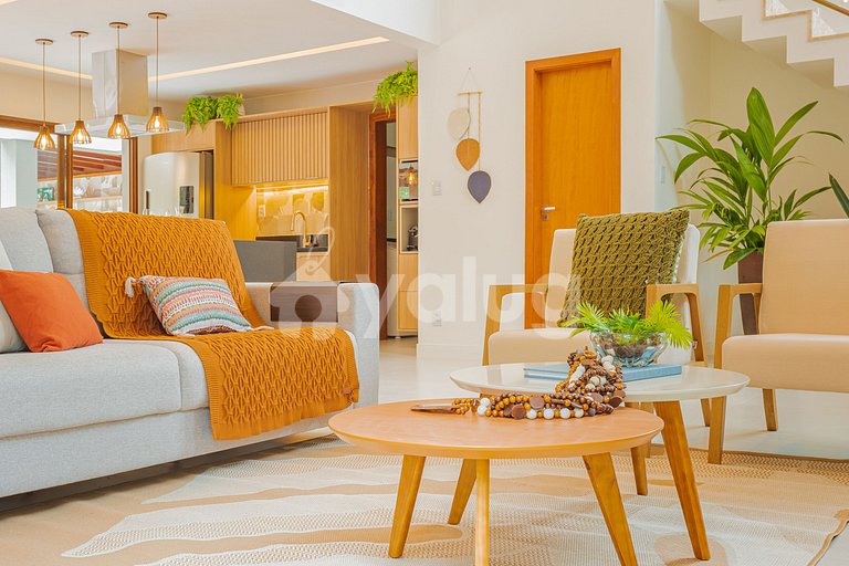 Maravilhosa Casa com 6 suítes e Piscina - Praia do Forte