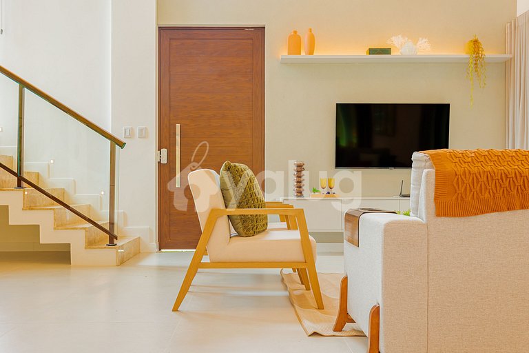 Maravilhosa Casa com 6 suítes e Piscina - Praia do Forte